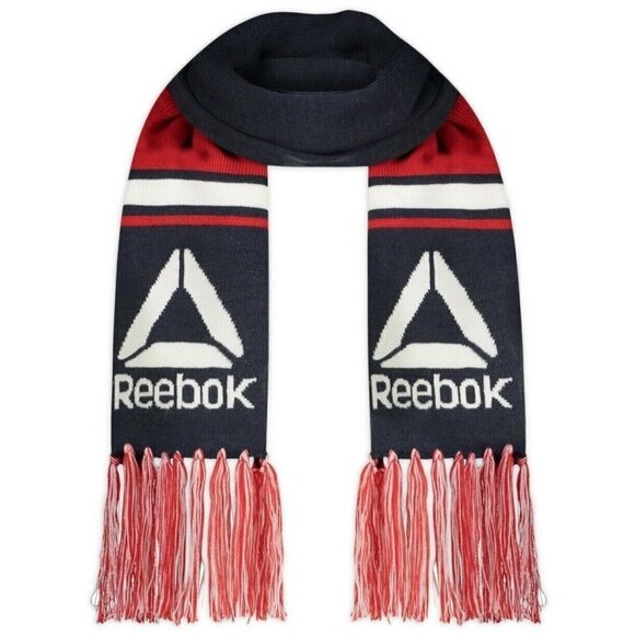 Reebok Other - Reebok Rally Scarf, Red White Blue with Logo - NWT